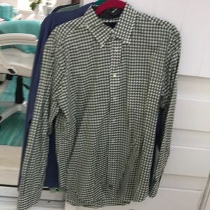 Green dress shirt